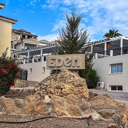 Eden Blue-Horizon 1B, Paphos, Sea View, Pool Daire Konia Dış mekan fotoğraf