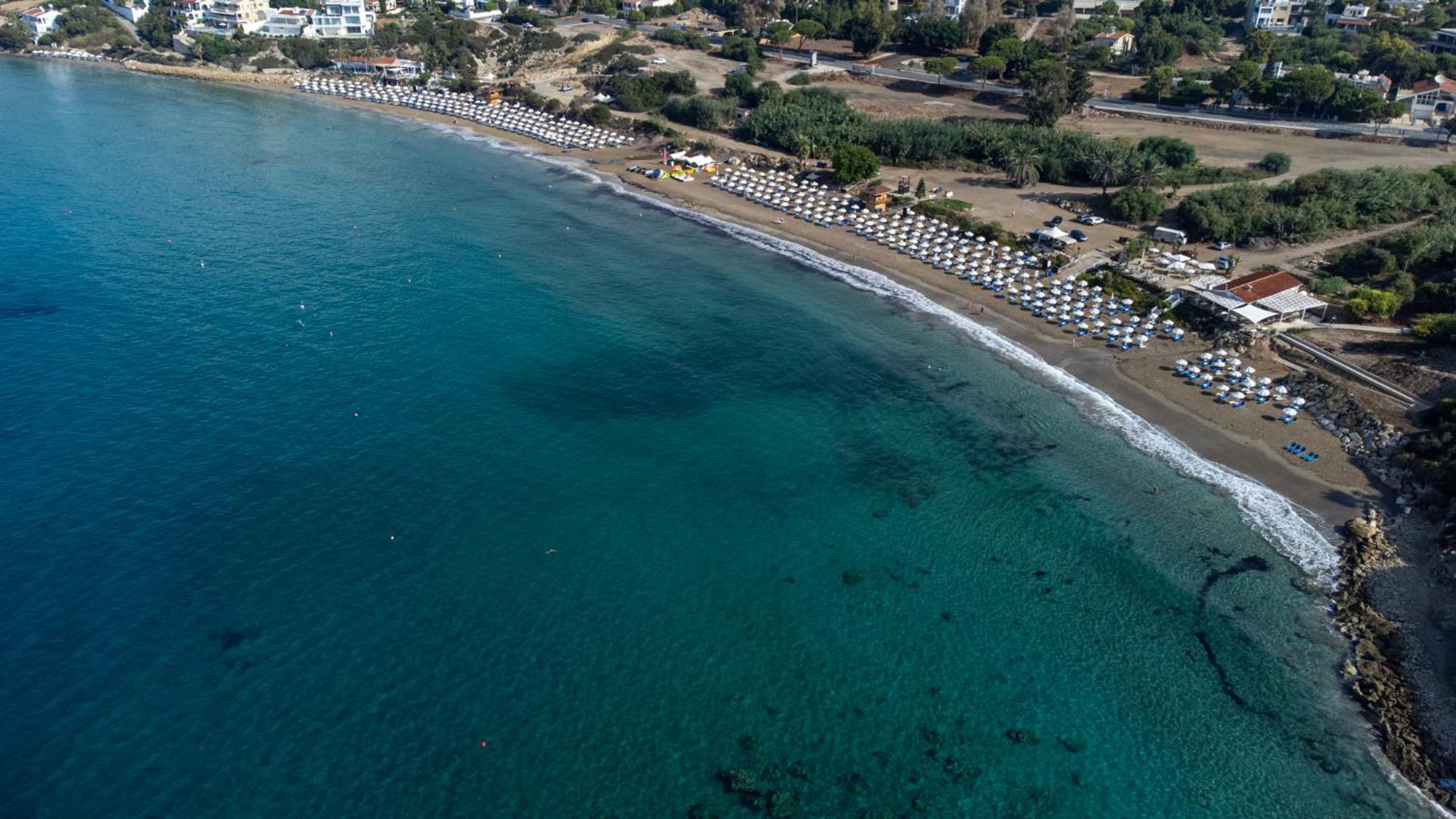 Eden Blue-Horizon 1B, Paphos, Sea View, Pool Daire Konia Dış mekan fotoğraf